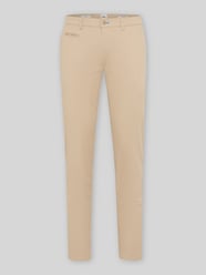 Modern Fit Chino aus Baumwoll-Mix Modell 'Fabio' von Brax Beige - 14