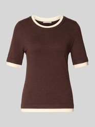 Slim Fit Strickshirt aus Viskose-Mix von Christian Berg Woman Selection - 37