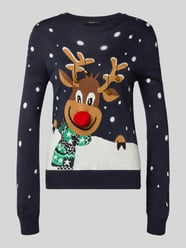 Regular fit kersttrui met pompon, model 'FROSTYDEER' van Vero Moda - 41