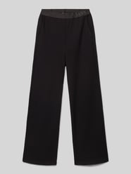 Spodnie z szeroką nogawką z mieszanki wiskozy od s.Oliver RED LABEL - 12