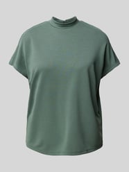 T-shirt met opstaande kraag van mbyM Groen - 5