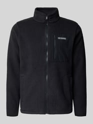 Fleecejacke mit Brusttasche und Label-Stitching Modell 'Jasper' von COLUMBIA - 4