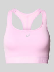 Sport-BH mit Racerback Modell 'ROAD COMPRESSION' von ASICS Pink - 36