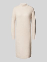 Strickkleid mit Turtleneck von Christian Berg Woman Beige - 13