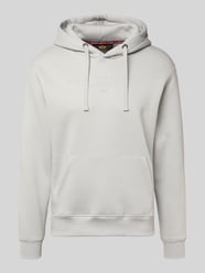 Hoodie met labelprint en kangoeroezak van Alpha Industries - 32