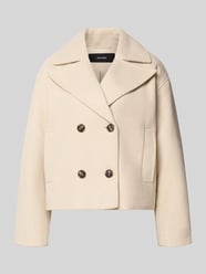 Regular Fit Trenchcoat mit doppelreihiger Knopfleiste Modell 'VINCELINE' von VERO MODA - 18