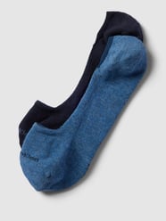 Füßlinge mit Label-Detail im 2er-Pack von CK Calvin Klein Blau - 14