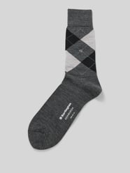 Sneakersocken mit Strukturmuster von Burlington Grau - 7