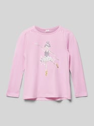 Longsleeve mit Motiv-Print von s.Oliver RED LABEL Rosa - 9