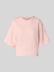 Sweatshirt mit 1/2-Arm Modell 'Gikko' von OPUS Pink - 9