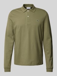 Classic fit poloshirt in design met lange mouwen van Lacoste Groen - 24