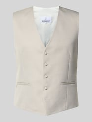 regular fit bodywarmer met v-hals van WILVORST - 39