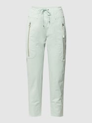 Broek met ritszakken, model 'FUTURE' van MAC Groen - 4