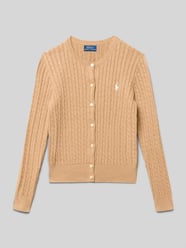 Gebreid jack met kabelpatroon en labelstitching van Polo Ralph Lauren Teens - 30