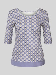 T-shirt z rękawem o dł. 1/2 od Marc Cain - 5