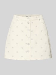 Rozkloszowana spódnica mini z czystej bawełny model 'NAOMI' od ONLY - 42