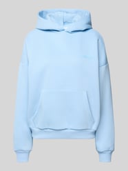 Hoodie met logoprint en kangoeroezak van REVIEW - 24