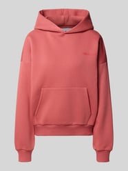 Bluza z kapturem z logo i kieszenią kangurką od REVIEW - 5
