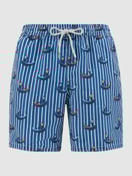 Badehose mit Allover-Muster  von Zeybra Blau - 35