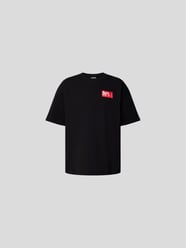 T-Shirt aus reiner Baumwolle von Diesel Grau / Schwarz - 24