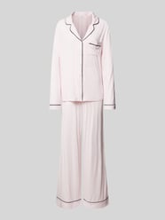 Pyjama mit Label-Stitching Modell 'CARLYN' von Guess Rosa - 34