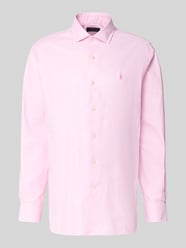 Regular fit zakelijk overhemd met kentkraag van Polo Ralph Lauren Fuchsia - 11
