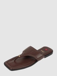 Zehentrenner aus Leder  von Högl Braun - 34