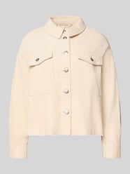 Regular Fit Cordjacke aus reiner Baumwolle Modell 'MARINA-ENY LIFE' von Only Beige - 19