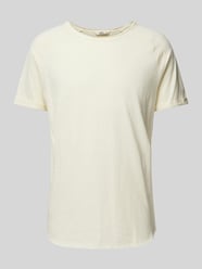 T-Shirt mit Rundhalsausschnitt Modell 'KAS' von Redefined Rebel Beige - 34