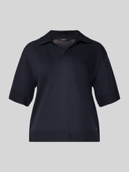 T-shirt z kołnierzykiem polo od windsor. - 22