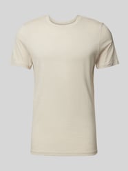 T-Shirt mit Rundhalsausschnitt von MCNEAL Beige - 35