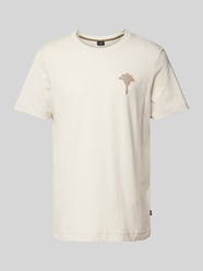 T-Shirt mit Motiv-Print Modell 'Brisko' von JOOP! Collection Beige - 33