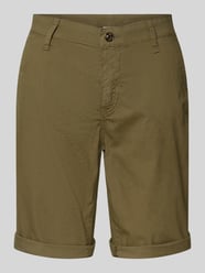 Regular fit bermuda met paspelzak aan de achterkant van MAC - 45