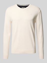 Regular Fit Pullover aus reiner Baumwolle von Tom Tailor Beige - 30