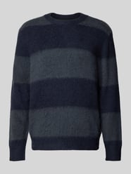 Gebreide pullover met ribboorden, model 'Levi' van Wood Wood - 19