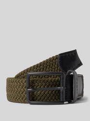 Gürtel in Flecht-Optik von Lloyd Men's Belts Grün - 4