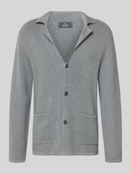 Regular Fit Strickjacke aus Baumwoll-Woll-Mix von RAGMAN - 20