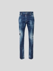 Regular Fit Jeans im Destroyed-Look von Dsquared2 Blau - 23