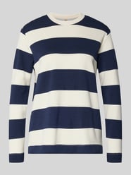 Sweatshirt mit geripptem Rundhalsausschnitt Modell 'BARNI' von Soyaconcept - 34