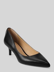 Leren pumps met elastisch riempje model 'ADRIENNE' van Lauren Ralph Lauren - 31