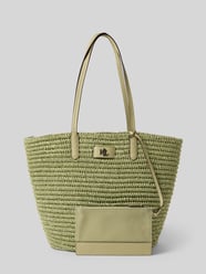 Shopper met labelapplicatie, model 'BRIE' van Lauren Ralph Lauren - 1