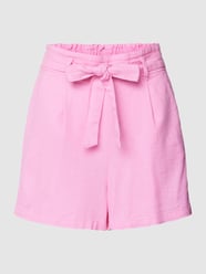 Shorts mit Bindegürtel Modell 'CARO' von Only Rosa - 46