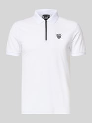 Polówka z mieszanki wiskozy o kroju slim fit od EA7 Emporio Armani - 20