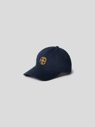 Cap mit Label-Stitching von Anine Bing Blau / Türkis - 4