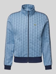 Sweatjacke mit Stehkragen von Lacoste Blau - 16