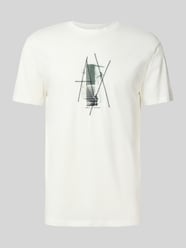 T-shirt z nadrukiem z motywem z logo od ARMANI EXCHANGE - 11