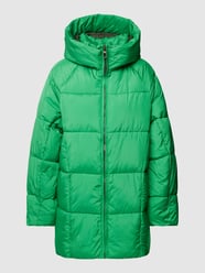 Oversized Steppmantel mit Kapuze Modell 'LASTA' von Only Grün - 12