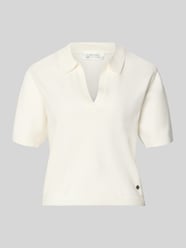koszulka polo o kroju regular fit z dekoltem w serek model 'Wilma' od GUIDO MARIA KRETSCHMER WOMAN - 22
