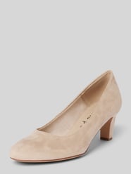 Pumps mit breitem Pfennigabsatz von Tamaris Beige - 7