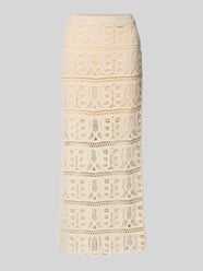 Maxirock mit Häkelspitze Modell 'OCTAVIA' von GUESS Beige - 23